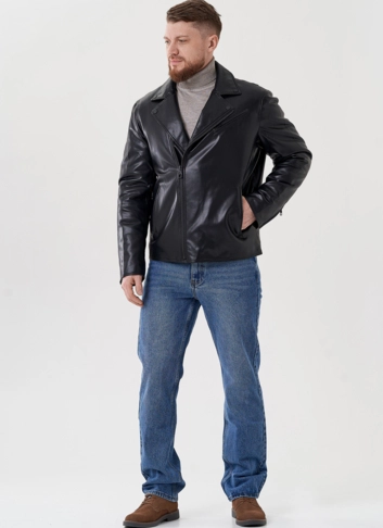 Мужская куртка - косуха из эко кожи Мужская куртка - косуха из эко кожи