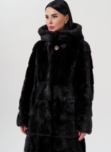 Шуба из норки