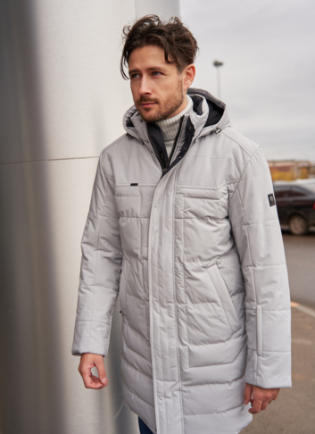 Пуховик мужской с капюшоном Пуховик мужской с капюшоном