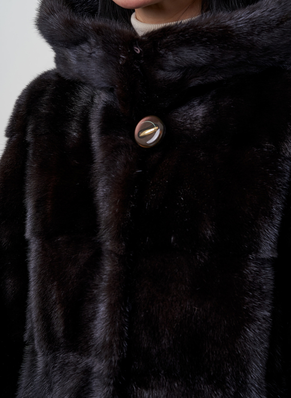 Шуба из норки