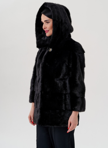 Шуба из норки