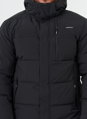 Мужской пуховик с капюшоном