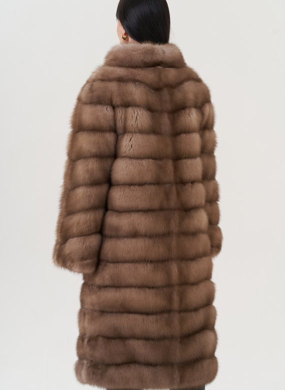 Шуба из куницы 