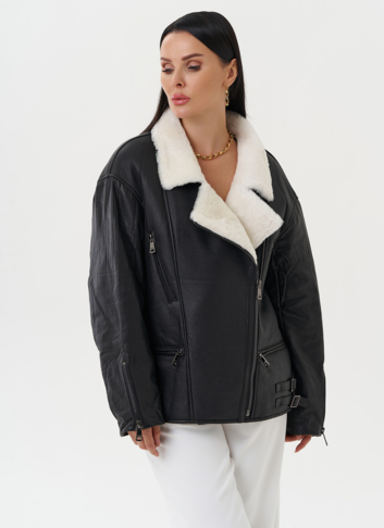 Натуральная дубленка оверсайз Натуральная дубленка оверсайз