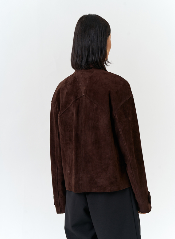 Женская куртка из натуральной замши