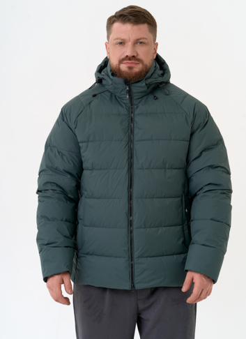 Мужской пуховик с капюшоном Мужской пуховик с капюшоном