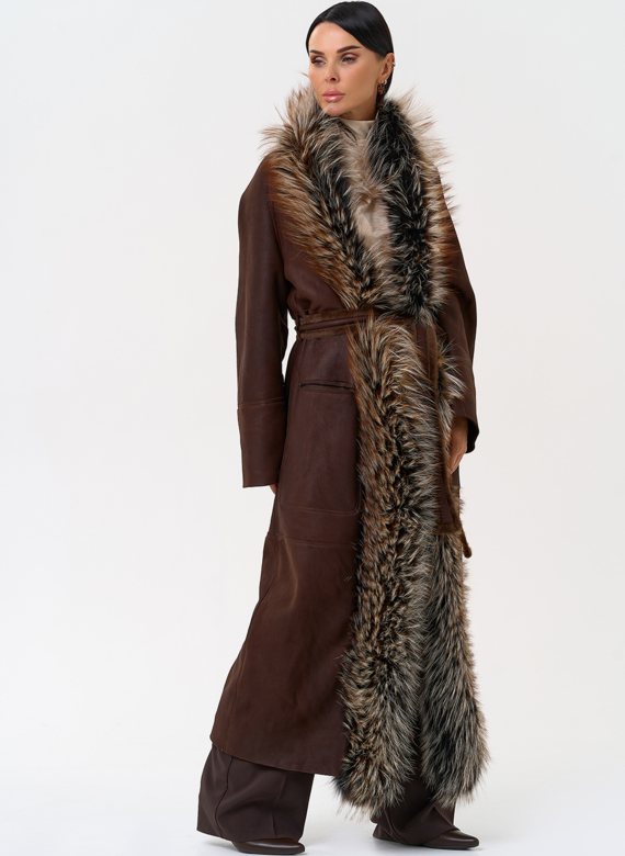 Женская дубленка из овчины Cortos
