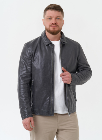Мужская куртка из натуральной кожи 