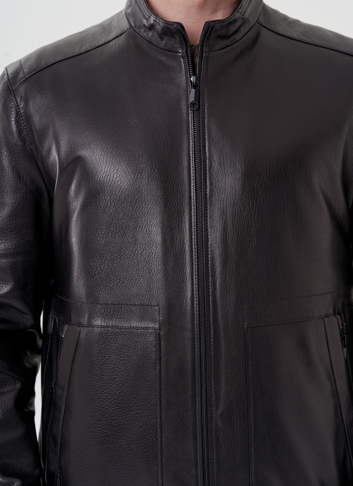 Мужская кожаная куртка 