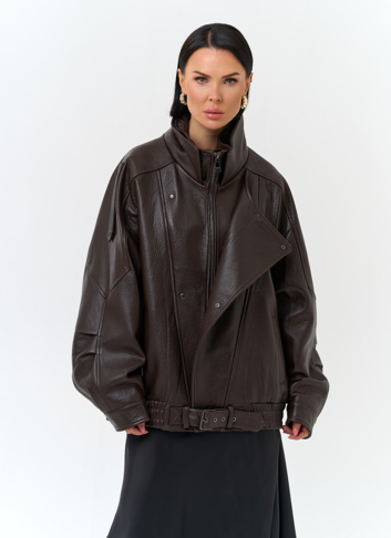 Женская куртка из натуральной кожи