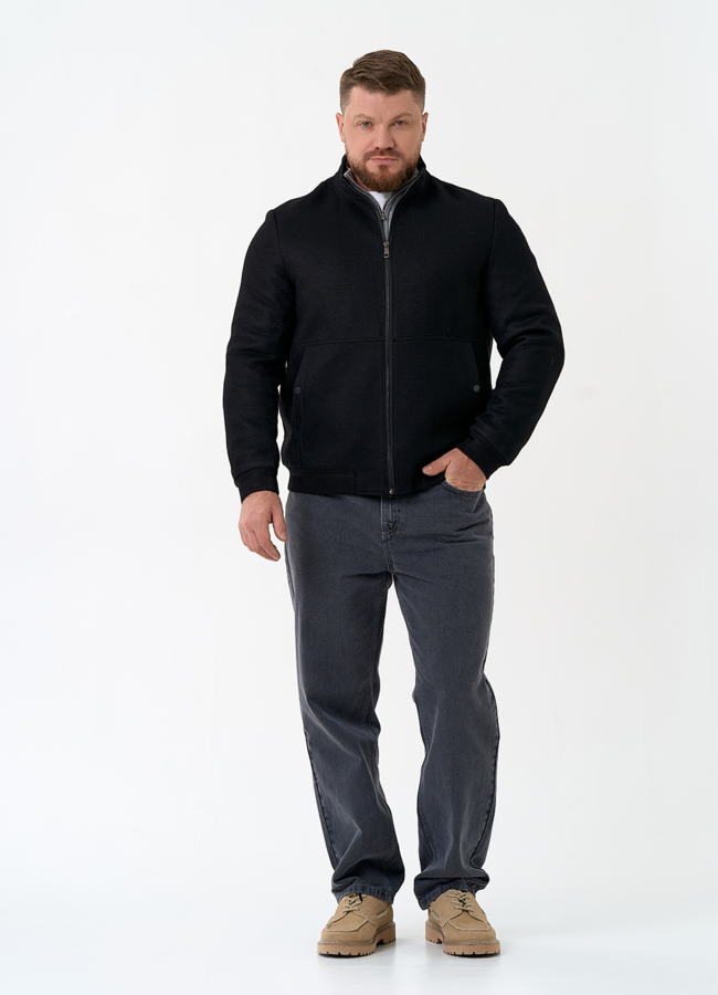 фото Мужское укороченное пальто модель № 32895